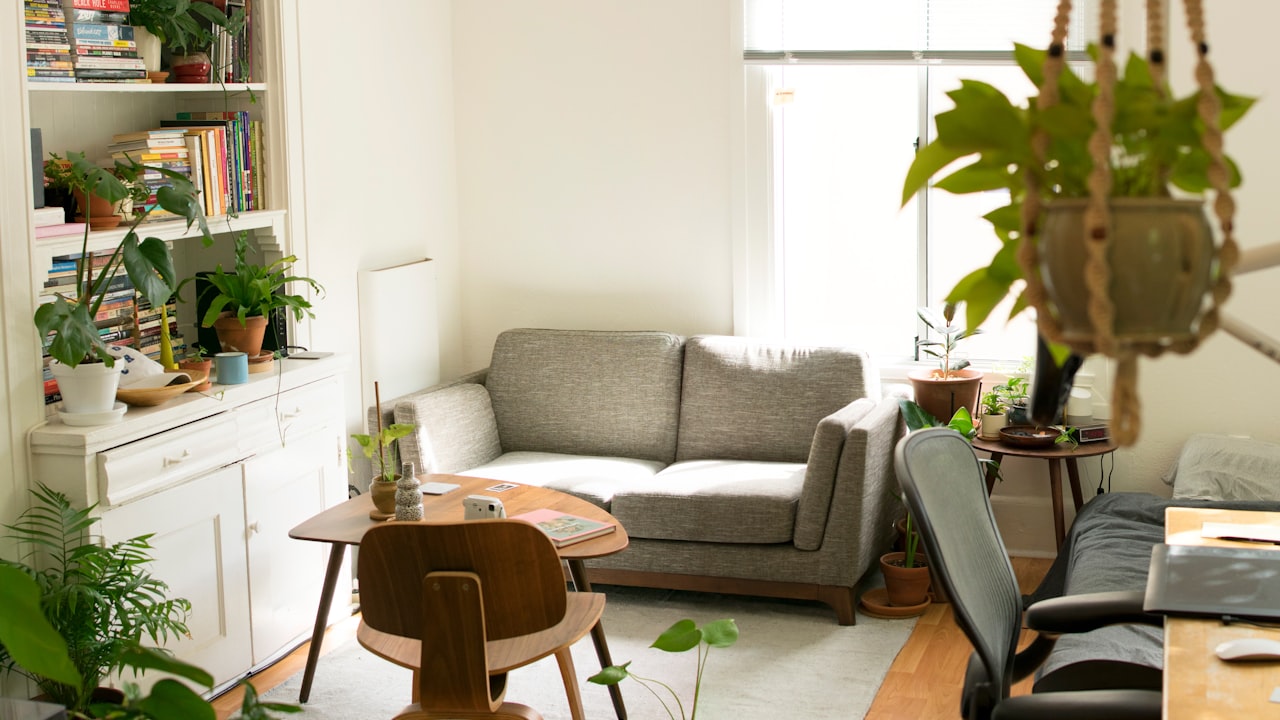 Salon d'appartement en location